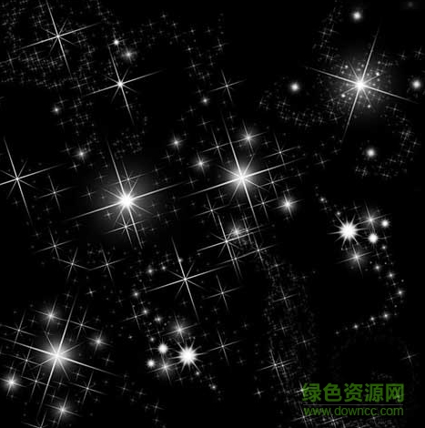 ps十字星光筆刷  0