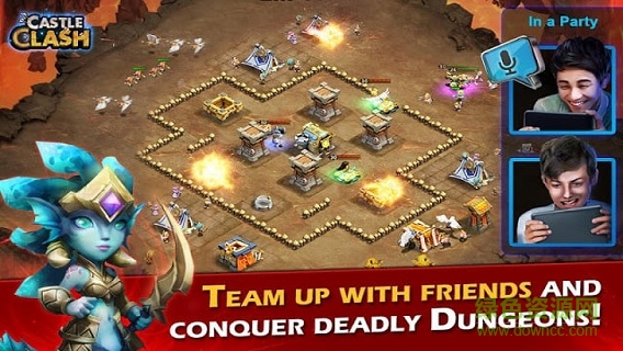 城堡沖突中文版(Castle Clash) v1.3.7 安卓單機(jī)版 0