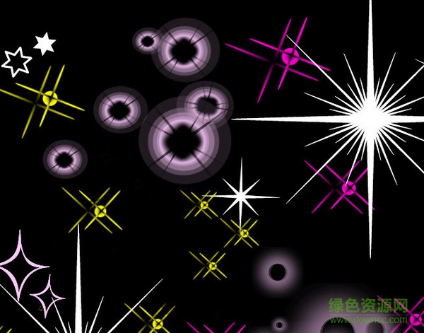 ps星光筆刷大全  0