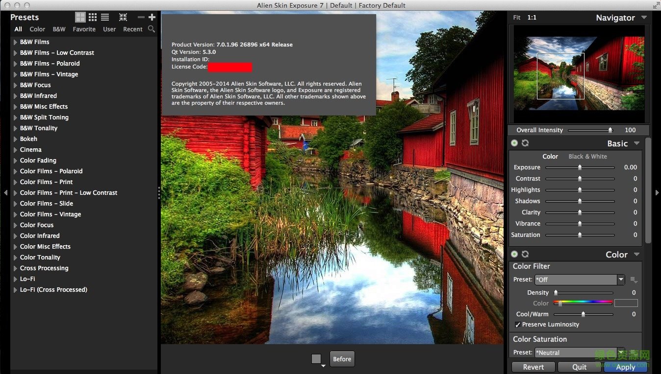 Alien Skin Exposure  7mac  0