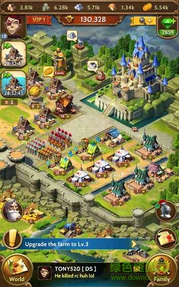 榮耀帝國(guó)王國(guó)戰(zhàn)爭(zhēng)游戲 v1.5.8 安卓版 2