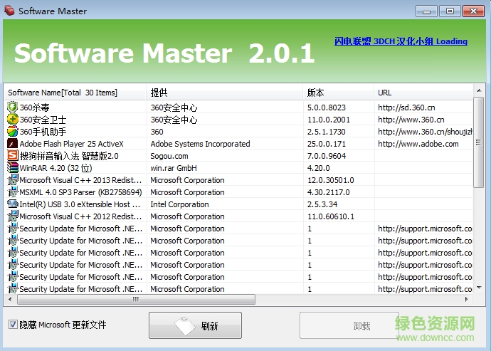 Software master(軟件卸載工具) v2.0.1 漢化版 0
