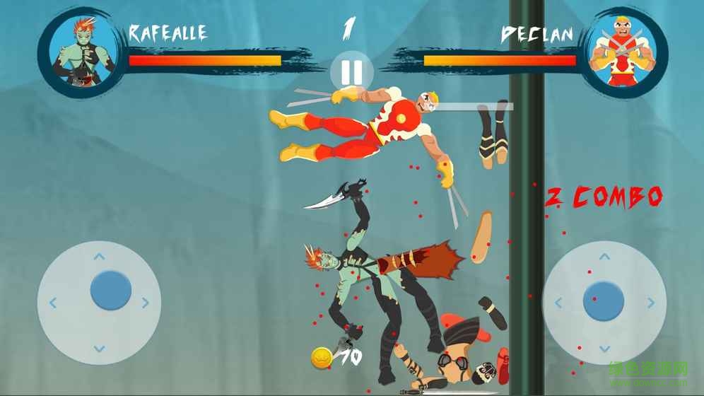 紙片戰(zhàn)士雙人對戰(zhàn)中文版(Dawosa) v1.9 安卓無限金幣版 0