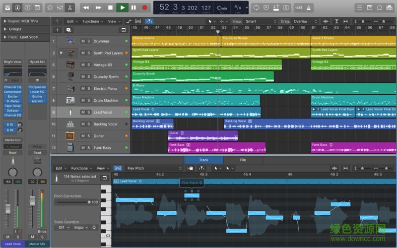 logic pro x mac中文正式版 v10.5.1 最新免費(fèi)版 1