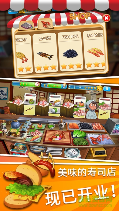 烹飪粉絲無限鉆石版(Cooking Fever) v1.1.1 安卓修改版 1