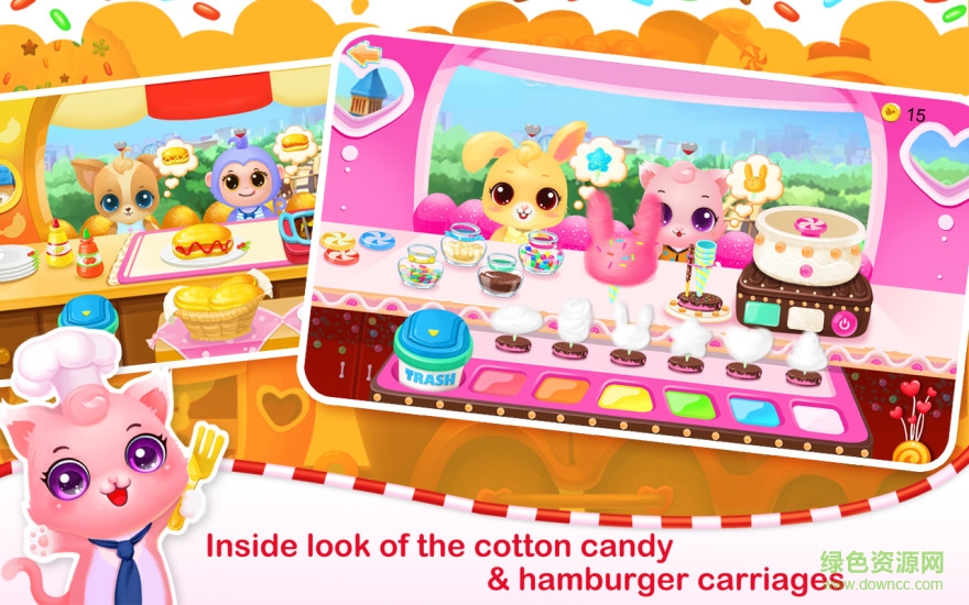 寵物美食列車(chē)內(nèi)購(gòu) v1.5 安卓無(wú)限金幣版 3