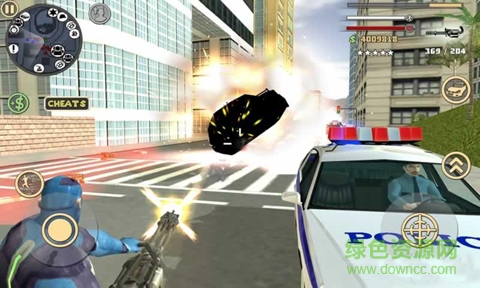 繩索英雄副鎮(zhèn)無限金幣版 v4.7 安卓中文版 3