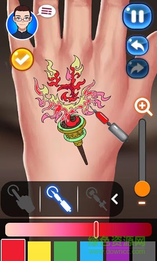 紋身大師無限鈔票版(tattoo master) v1.5 安卓內(nèi)購版 3