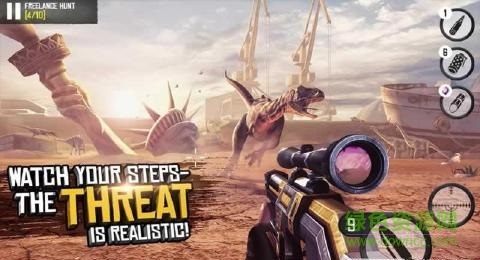 恐龍獵殺3d無限鉆石無限金幣 v1.0 安卓版 0