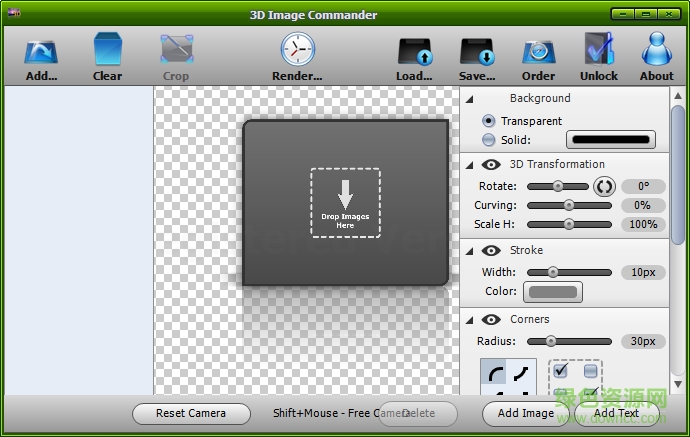 3D圖片制作軟件(Binerus 3D Image Commander) v2.20 英文綠色特別版 0
