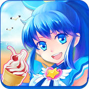 巴啦啦小魔仙海灘冰淇淋