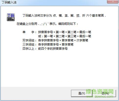 丁碼輸入法 64位 v6.0 最新免費版 0