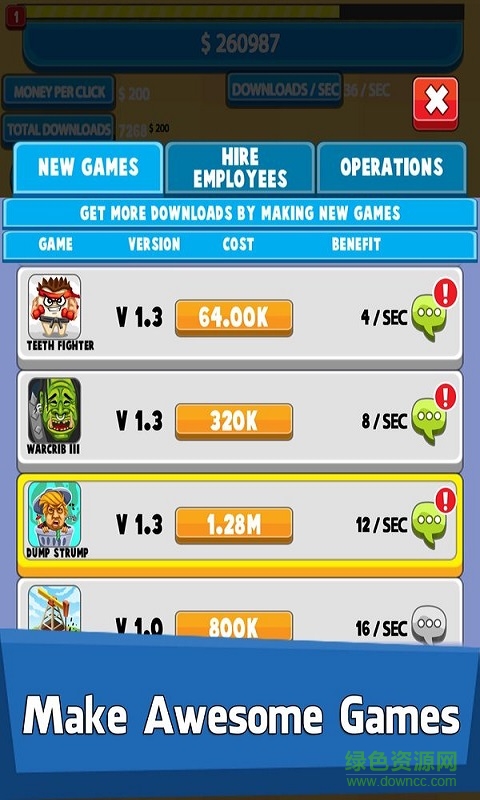 視頻游戲大亨無限金幣版 v1.10 安卓中文版 1