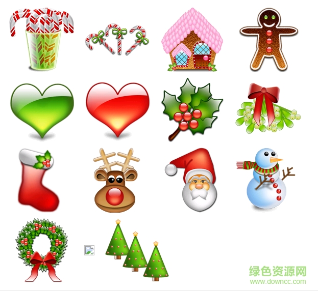 圣誕節(jié)水晶ico圖標(biāo)  0