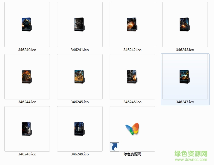 變形金剛ico文件夾圖標(biāo)  0