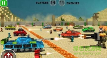 像素3D戰(zhàn)爭(zhēng)模擬無限金幣版(Craft Army Attack 3D) v1.5 安卓中文版 0