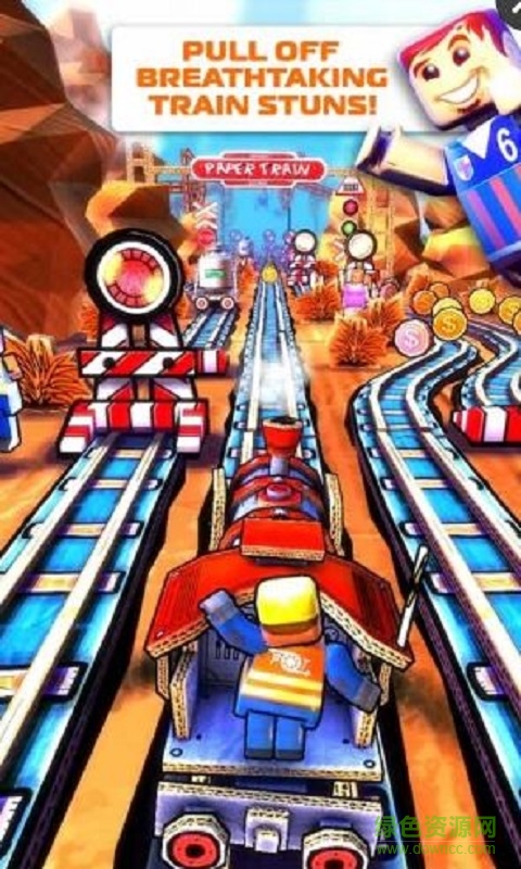 小火車快跑完美版(Paper Train: Rush) v1.1.1 安卓版 2