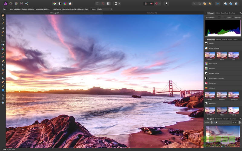 affinity photo平板 v1.10.1 ios蘋果版 0