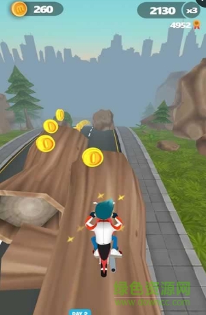 藍發(fā)的摩托之旅