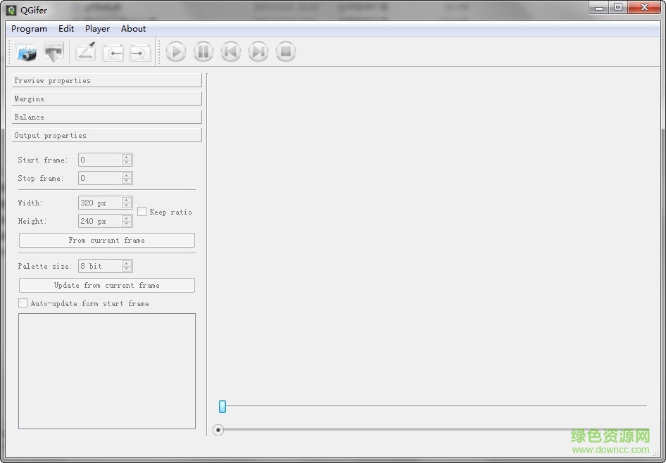 qgifer(視頻提取GIF動畫) v0.2.2 綠色版 0