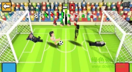 雙人足球?qū)?zhàn)手機(jī)游戲漢化版(Cubic Soccer 3D) v1.1.1 安卓版 1