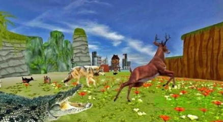 海滩巨鳄模拟汉化中文版