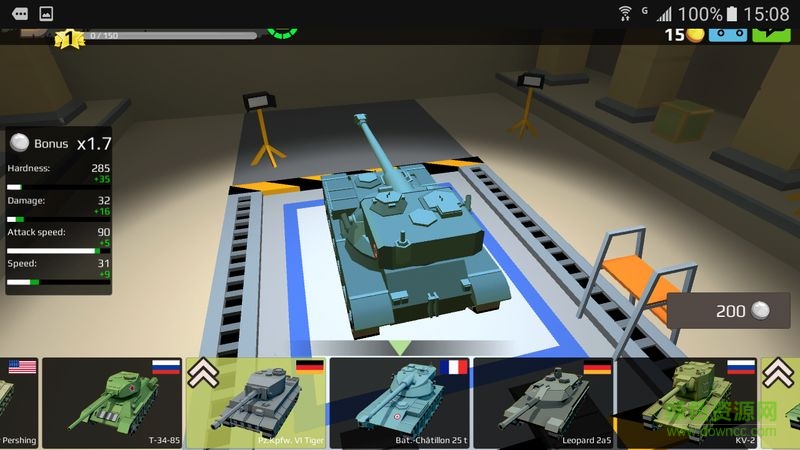 World Of Cartoon Tanks卡通坦克世界内购 v1.5.0 安卓无限金币版2