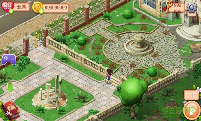 家庭庭院無(wú)限金幣版 v1.2.7 安卓?jī)?nèi)購(gòu)版 1