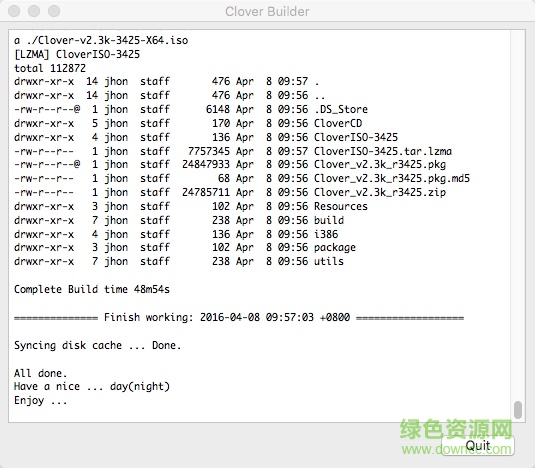 Clover Builder自動編譯Clover引導工具 v1.0.8 官方版 1