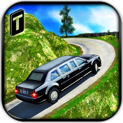 轎車越野3d游戲(Offroad Hill Limo Driving 3D)
