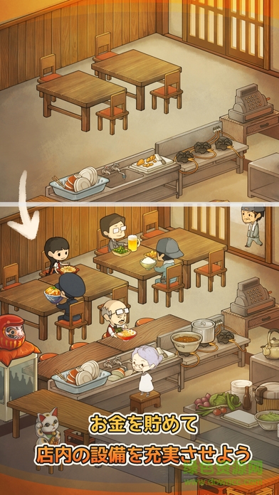 回憶中的食堂物語中文版(思い出の食堂) v1.0 安卓版 2