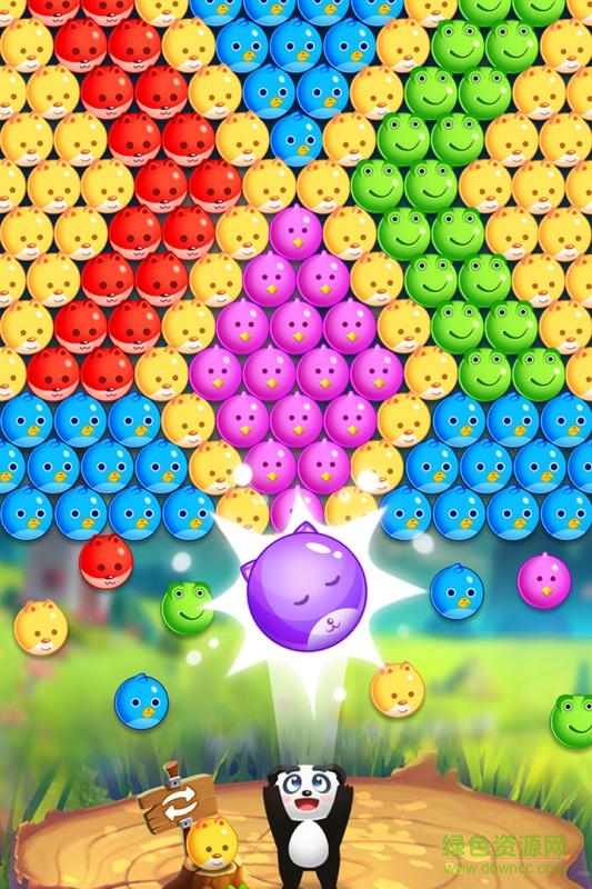 單機(jī)寵物泡泡龍游戲無限金幣版 v1.0.3 安卓完美版 0