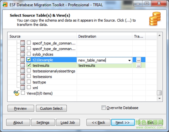 ESF Database Convert v8.3.06 綠色免費版 3
