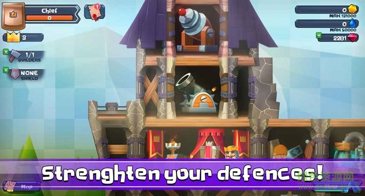 城堡大作戰(zhàn)中文 v1.0.1.3 安卓無(wú)限金幣版 0