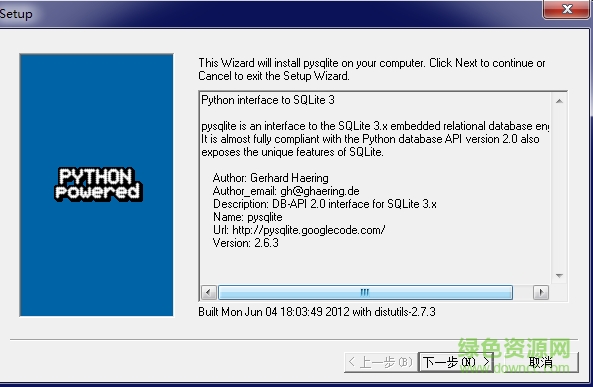 Pysqlite(嵌入式數(shù)據(jù)庫(kù)python api 接口)0