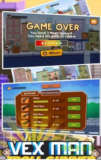 火柴人手槍跑酷 v1.0 安卓版 0