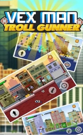 火柴人手槍跑酷 v1.0 安卓版 1