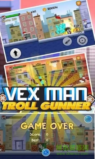 火柴人手槍跑酷手游