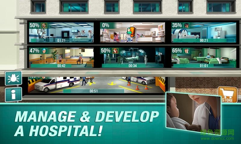 手術(shù)時(shí)間醫(yī)院漢化版無限金幣2019 v1.35.4 安卓內(nèi)購版 3