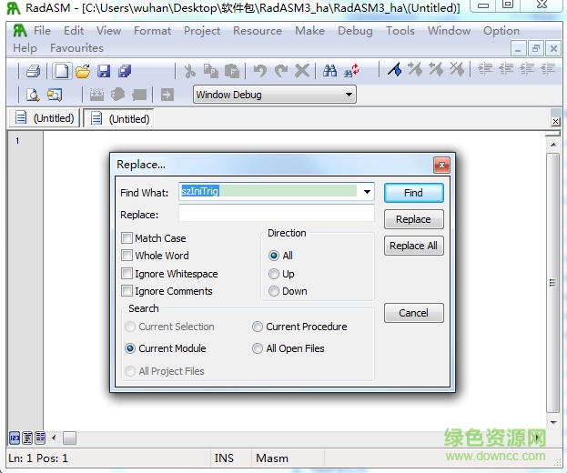 radasm(匯編編輯器) v3.0 漢化版_64位 0