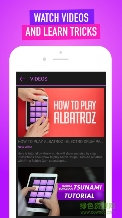 Electro Drum Pads 24紫色版 v2.2.5 安卓版 1