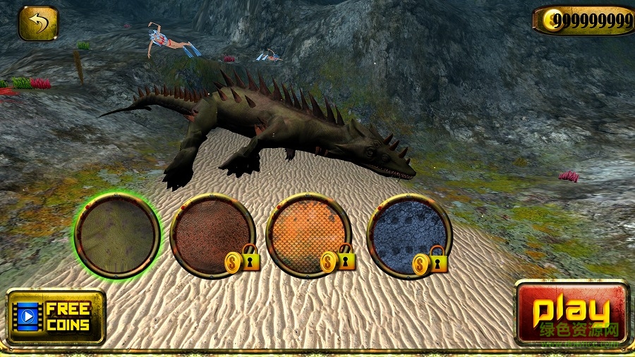 深海遠(yuǎn)古巨獸無(wú)限金幣版 v1.1 安卓?jī)?nèi)購(gòu)版 2