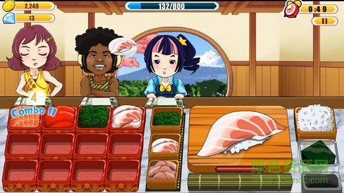 壽司好友2無限金幣版(Sushi Friends 2 Xmas) v1.0.4 安卓版 1