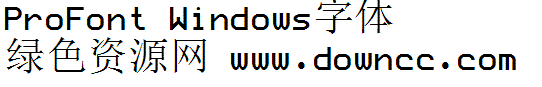profont字體