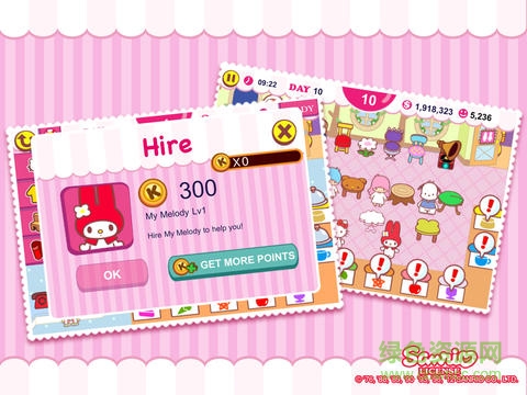 hello kitty咖啡厅内购正式版(HelloKittyCafe) v1.6 安卓无限金币版3
