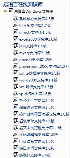 易語(yǔ)言Windows支持庫(kù) 易易語(yǔ)言Windows支持庫(kù)
