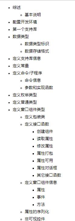 易語(yǔ)言支持庫(kù)開(kāi)發(fā)手冊(cè) 易語(yǔ)言支持庫(kù)開(kāi)發(fā)手冊(cè)