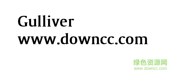 1.png Gulliver字體