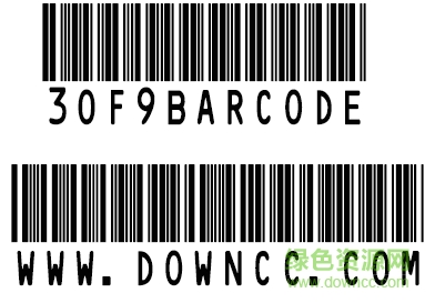 3of9barcode 字體