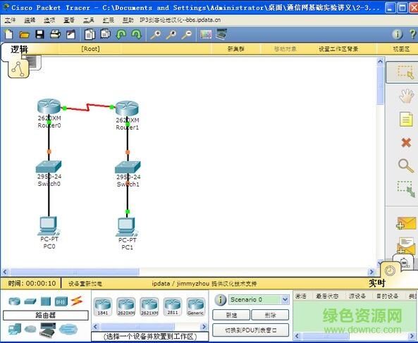packet tracer5.0漢化版